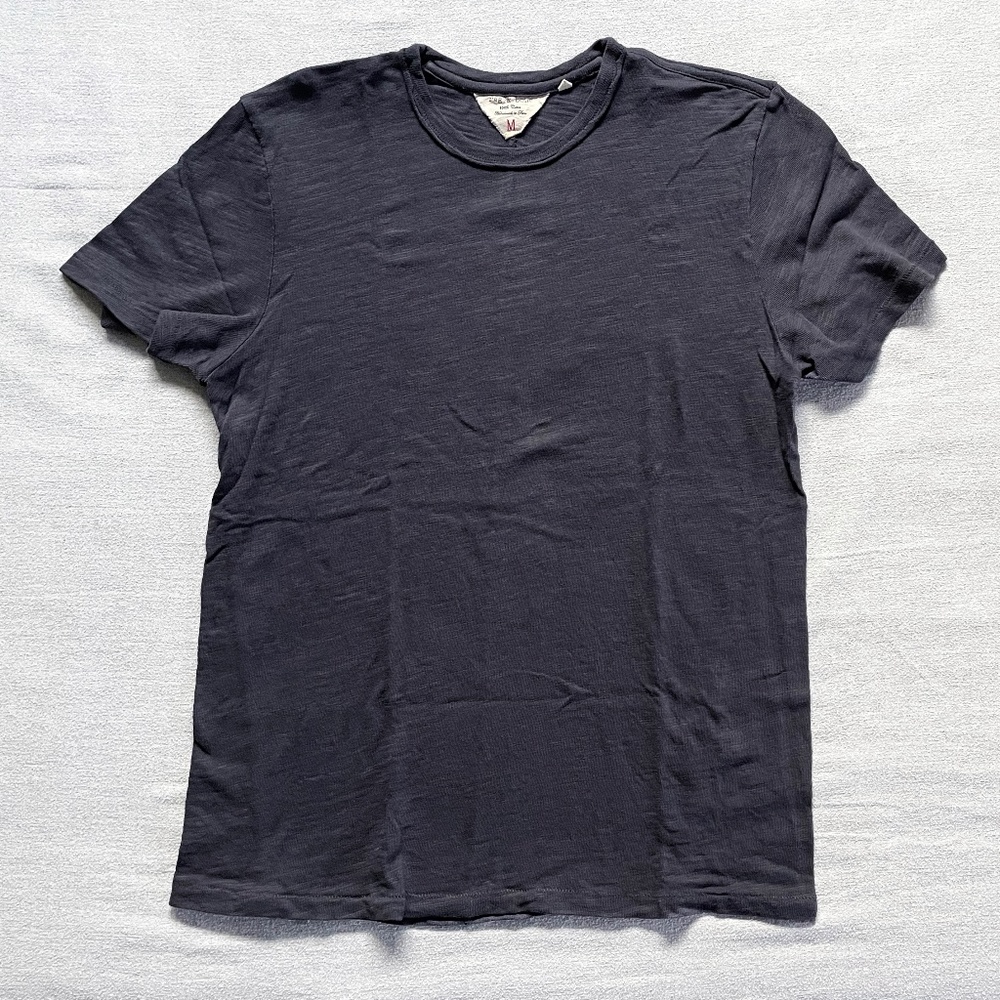 Rag & Bone Men's Navy Short-Sleeve T-Shirt, size Medium